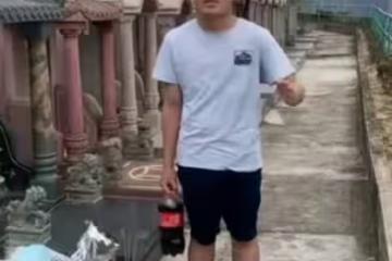 痛心!黃家駒墓碑遭惡意破壞,遺照被毀,黃貫中與葉世榮憤怒譴責
