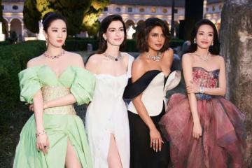 羅馬這一夜,「肉乎乎」的劉亦菲,打了多少「白瘦幼」女星的臉