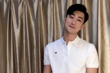 前TVB知名男星扮女人跳舞化身天氣小姐，自言反串最像林夏薇
