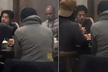 56歲郭富城吃火鍋被偶遇!臉上鬍子拉碴太真實,連吃兩小時不停筷,網:老了還是帥