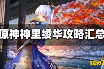 原神神里綾華攻略匯總 神里綾華配隊 突破材料 武器推薦大全