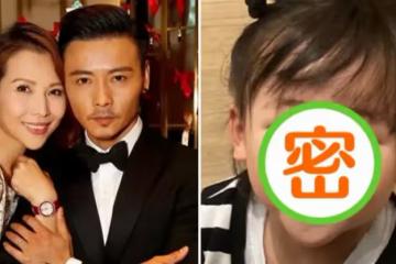 蔡少芬曬兒子近照！樂兒紮雙丸子頭萌態十足，簡直就是張晉的翻版