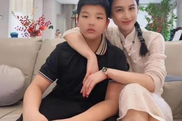 黃聖依兒子安迪獲高爾夫冠軍，12歲身材魁梧，典型的富家公子哥