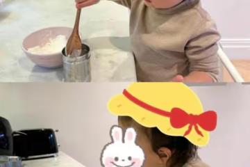 昆凌三胎正面照曝光!2歲妹妹幹家務好軟萌,嘴唇微翹超像周杰倫
