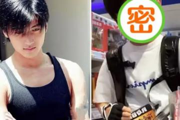張柏芝二兒子有多帥？頭髮飄逸似霆鋒，簡單白T穿出時髦感，網友：痞帥的憂鬱王子！
