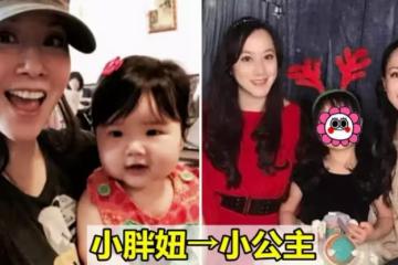 許慧欣女兒「逆襲式」長大!6歲E寶從「小胖妞→小公主」難認出,網友:女大十八變!!