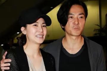 鄭伊健攜妻日本出遊,蒙嘉慧審美徹底日化,沒生娃的身材比老公壯