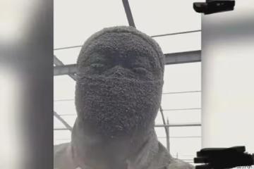生活不易！男子曬下班後曬自己的樣子，硬生生被灰塵蓋住了整個臉
