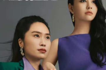 張末沈月合體登封,導演濃妝變混血臉好高級,星二代韓風缺辨識度