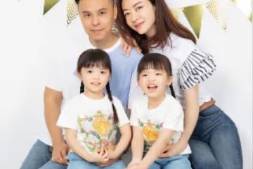 可愛！41歲知名模特雙胞胎女兒過4歲生日，一個好靜一個好動