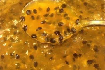 自製百香果醬，美容養顏又好吃，方法很簡單，大人小孩都可以吃