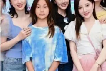 看了11歲甜馨和14歲王詩齡的近照,才明白李小璐和李湘的區別