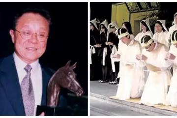 後事現場眾星雲集！名主持「娶四妻生七兒女」因病離去　生前早有交代「走後家人從未爭產」