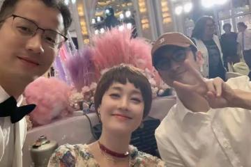47歲馬伊琍顏值大回春,波西長裙纖挑優雅,面容飽滿仿佛30齣頭