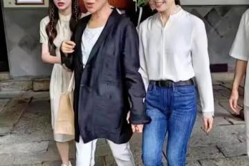 倪萍劉濤蘇州錄綜藝，45歲劉濤像25歲，暴瘦後的倪萍氣質真絕