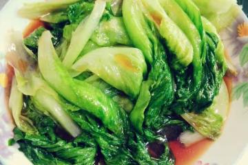 又甜又脆的水煮生菜