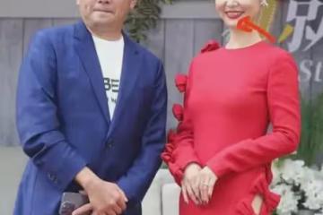 47歲林心如也發腮了！穿紅裙「扮嫩」好顯黑，口紅粘牙更尷尬