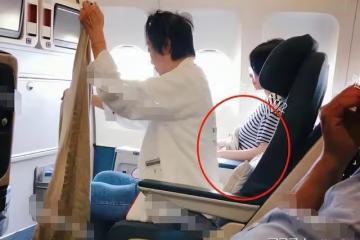 謝霆鋒喜當爹?54歲王菲坐經濟艙,小腹凸起毯子遮掩,頻繁上廁所