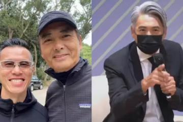 周潤發真會打扮，67歲穿西裝領帶梳大背頭，古稀之年被授博士太帥