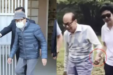 李嘉誠攜周凱旋現身白雲山，兩人十指緊扣踏青，相識29年默契十足