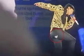 下次別穿緊身褲!張傑演唱會褲子崩裂,露白色內褲,數萬歌迷目睹