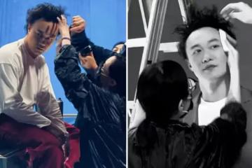 47歲陳奕迅近況曝光!頭髮凌亂發際線太高,身材精瘦穿襯衫空蕩蕩,網友:精神煥發正值當年