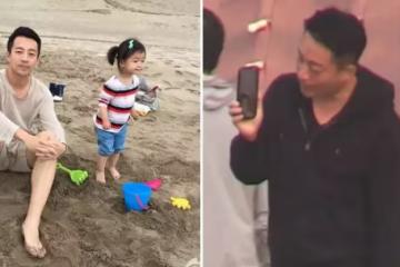 汪小菲逛街滿臉憔悴,和女兒視訊通話看狗, 賣力逗女兒開心顯卑微,網友:一副老父親的既視感