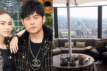 周杰倫1,4億豪宅「沒有鄰居」是多壕?門廊18米,六根列柱值600萬,坐擁臺北全景奢華似城堡,網友:不愧是小公舉!