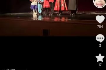 賈乃亮女兒小學畢業，甜馨升級准初中生，不舍同學哭得稀里嘩啦
