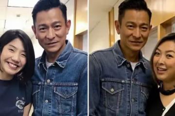劉德華穿牛仔與女粉絲摟腰合影,精神氣十足帥氣爆棚,手的位置成亮點:一個人最深的教養,都藏在細節裡
