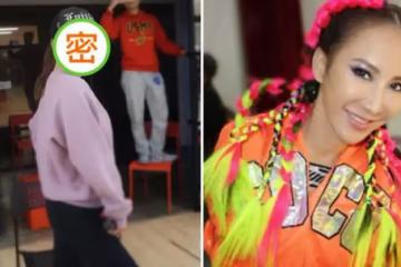 46歲李玟練舞素顏照曝光，皮膚粗糙頸紋暴露，毫無天后風范，網友：老成這樣差點認不出！