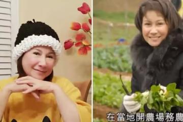 67歲甄妮返璞歸真，砸1億「買下萬坪農場」桃園養老，每天5點起床先巡菜園親自耕田：晚年愛上務農