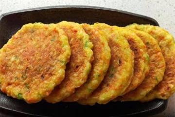 山藥新吃法，往裡加點麵粉，不炸不煮不蒸，營養健康，孩子搶著吃