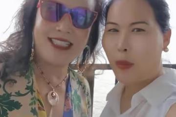 大S不如保姆!汪小菲送孩子回台北,保姆坐頭等艙,張蘭合影表達感謝