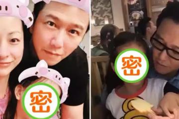 57歲溫兆倫罕曬娃!6歲女兒「溫柔美」五官精緻,擁有高挺的鼻子「側顏似神爸」,網友:長大一定是小美女