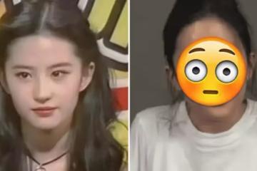 仙氣耗盡?在國外失去「精修圖」待遇的劉亦菲,暴露33歲真實顏值:差太多