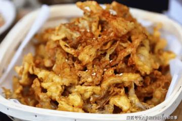 炸蘑菇,用澱粉還是用麵粉?教您正確做法,蘑菇又脆又入味