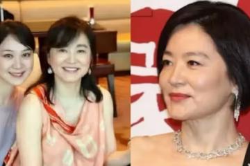 65歲林青霞近照曝光，兩個女兒長得比她還美，網友：真是美了一輩子！