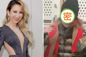 46歲李玟現身機場，裹大棉衣「塗綠眼影」顯誇張，打扮樸素也難擋「女神范」，孤身一人被贊很隨和