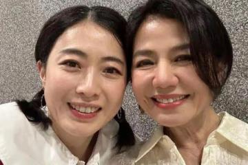 看了64歲鍾楚紅和44歲甘比的合照,才知道香港頂級美人的魅力