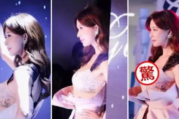 林志玲為撈金太拼！上身蕾絲睡衣也敢外穿，配「液體」身材驚豔❤
