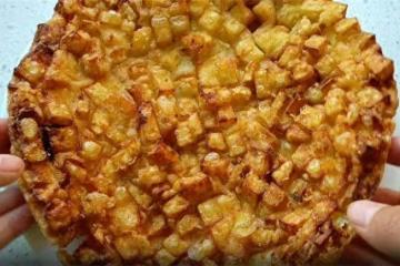 一根紅薯,加點澱粉,不蒸不煮,筷子一攪,10分鐘做出香甜小零食