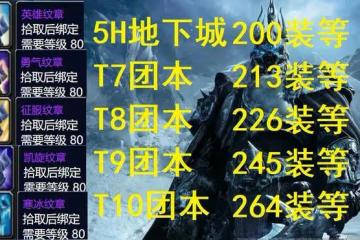魔獸世界WLK懷舊服地下城與團隊紋章系統介紹,換套裝做橙斧全靠它