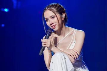 鄧紫棋演唱會撞臀抽筋,堅持唱完整首歌,敬業精神獲贊
