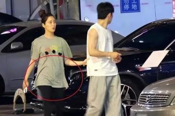 歐陽妮妮懷孕！街頭打哈欠孕味十足，挺孕肚猜測接近4個月