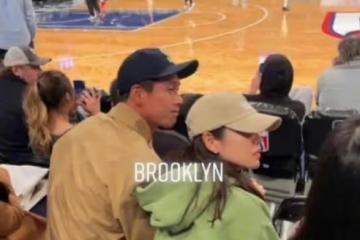玄彬孫藝珍看NBA球賽被拍