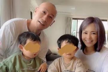 38歲蒼井空顏值如少女，帶雙胞胎泡溫泉身材好，嫁光頭老公很幸福
