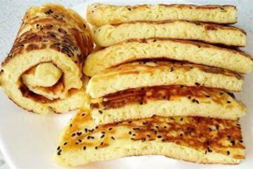 一碗麵粉，一碗糯米粉，手不沾面，柔軟勁道，5分鐘解決全家早餐