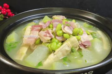 冬瓜和它天生一對，天熱使勁吃！燉一鍋有湯又有菜，清爽不油膩、不失鮮美味道