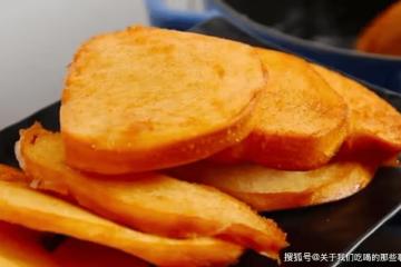 炸饅頭片，別直接炸，教您一招，出鍋片片金黃酥脆，好吃不油膩